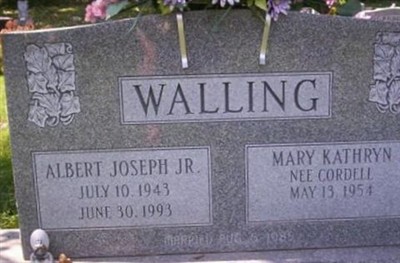 Albert Joseph Walling, Jr on Sysoon