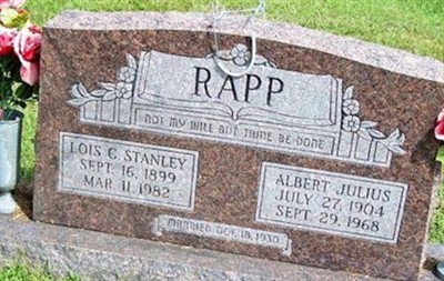Albert Julius Rapp on Sysoon
