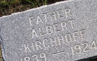 Albert Kirchhoff on Sysoon