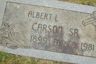 Albert L. Carson, Sr on Sysoon