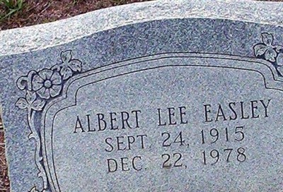 Albert Lee Easley on Sysoon