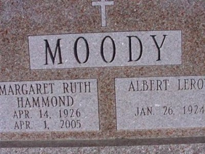 Albert LeRoy Moody on Sysoon