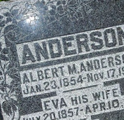 Albert M. Anderson on Sysoon