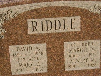 Albert M. Riddle on Sysoon