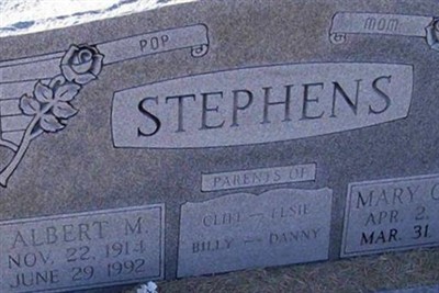 Albert M. Stephens on Sysoon