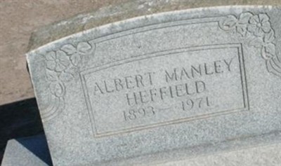 Albert Manley Heffield on Sysoon