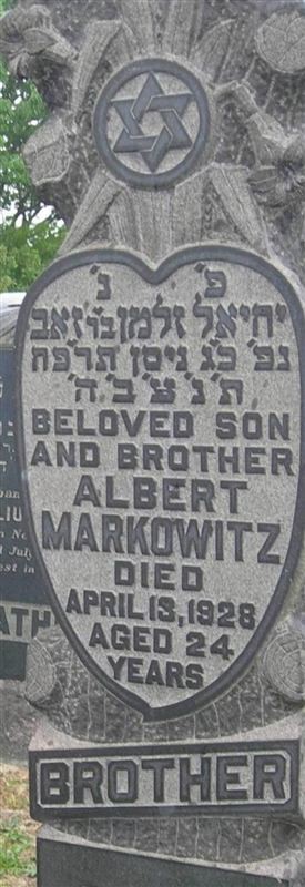 Albert Markowitz on Sysoon
