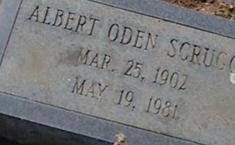 Albert Oden Scruggs on Sysoon