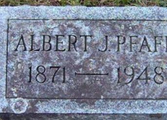Albert Pfaff, Find a grave on Sysoon Albert Pfaff on Sysoon