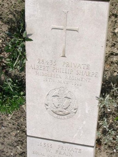 Albert Phillip Sharpe on Sysoon