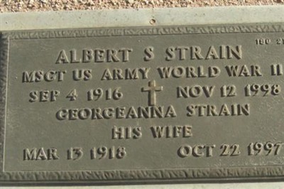 Albert S Strain on Sysoon