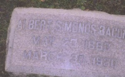 Albert Simonds Bacon on Sysoon