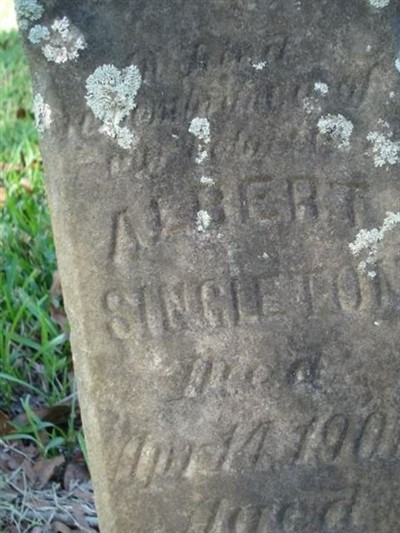 Albert Singleton on Sysoon