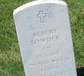 Albert Sowder on Sysoon