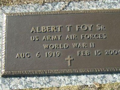 Albert Trussell Foy on Sysoon