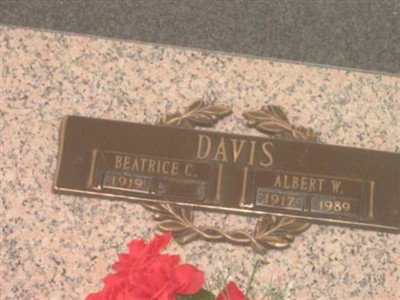 Albert W Davis on Sysoon