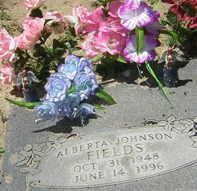 Alberta Johnson Fields on Sysoon