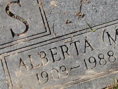 Alberta M. Hilts on Sysoon