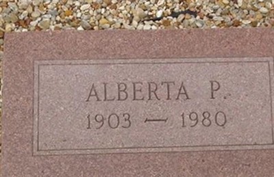 Alberta P. Cagle on Sysoon