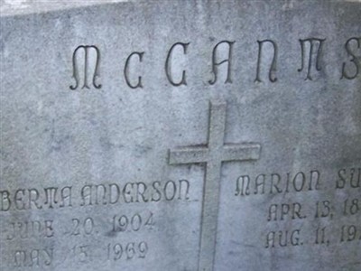 Albertha Anderson McCants on Sysoon