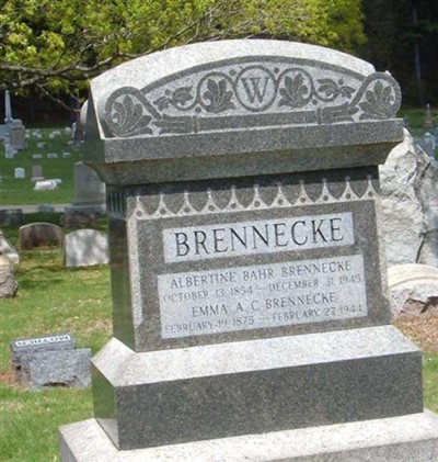 Albertine Bahr Brennecke on Sysoon
