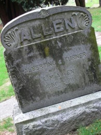 Albertine G. Turner Allen on Sysoon