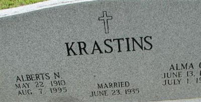Alberts N. Krastins on Sysoon