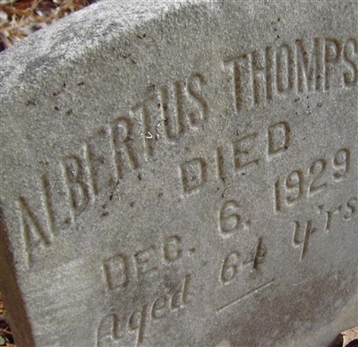 Albertus Thompson on Sysoon