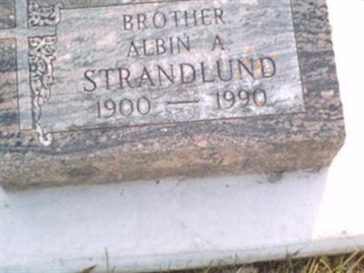Albin A Strandlund on Sysoon
