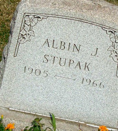 Albin J. Stupak on Sysoon