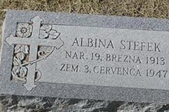 Albina Stefek on Sysoon