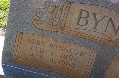 Alby Winslow Bynum on Sysoon