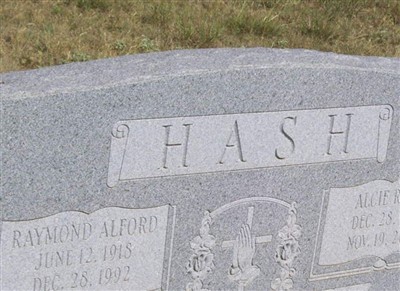 Alcie Ruth Hash on Sysoon
