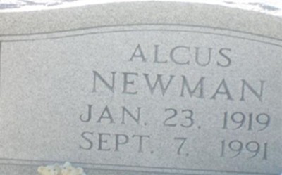 Alcus Newman on Sysoon