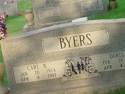 Alda Doris Carringer Byers on Sysoon