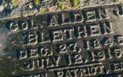 Alden J. "The Colonel" Blethen on Sysoon