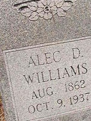 Alec D Williams on Sysoon