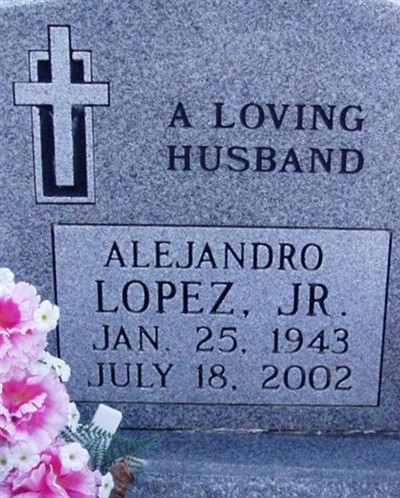 Alejandro Lopez, Jr on Sysoon