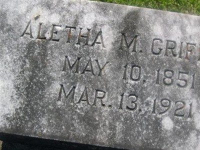 Aletha M. Griffith on Sysoon