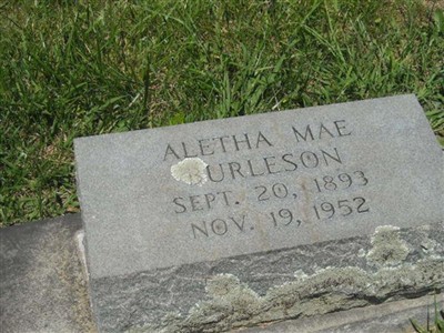 Aletha Mae Burleson on Sysoon