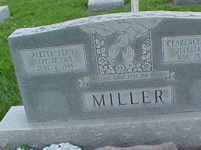 Aletta Fern Allen Miller on Sysoon