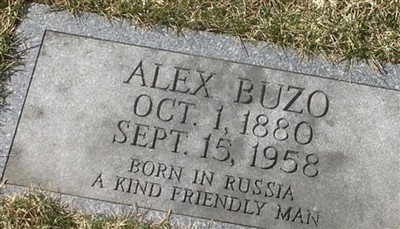 Alex Buzo on Sysoon