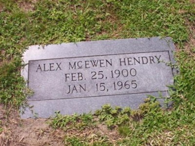 Alex McEwen Hendry on Sysoon