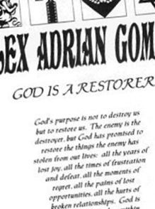 Alexander Adrian "ALEX" Gomez on Sysoon