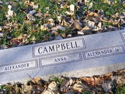 Alexander Campbell, Jr on Sysoon