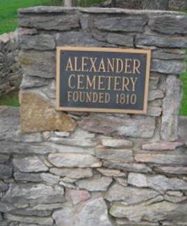 Alexander Cemetery on Sysoon