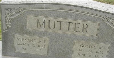 Alexander F. Mutter on Sysoon