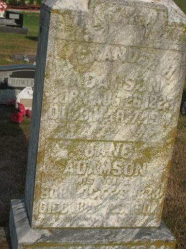 Alexander H. Adamson on Sysoon