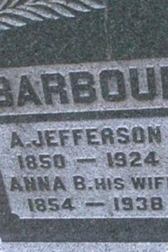 Alexander Jefferson Barbour on Sysoon