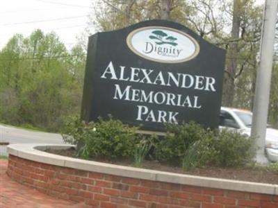 Alexander Memorial Park Cemetery on Sysoon